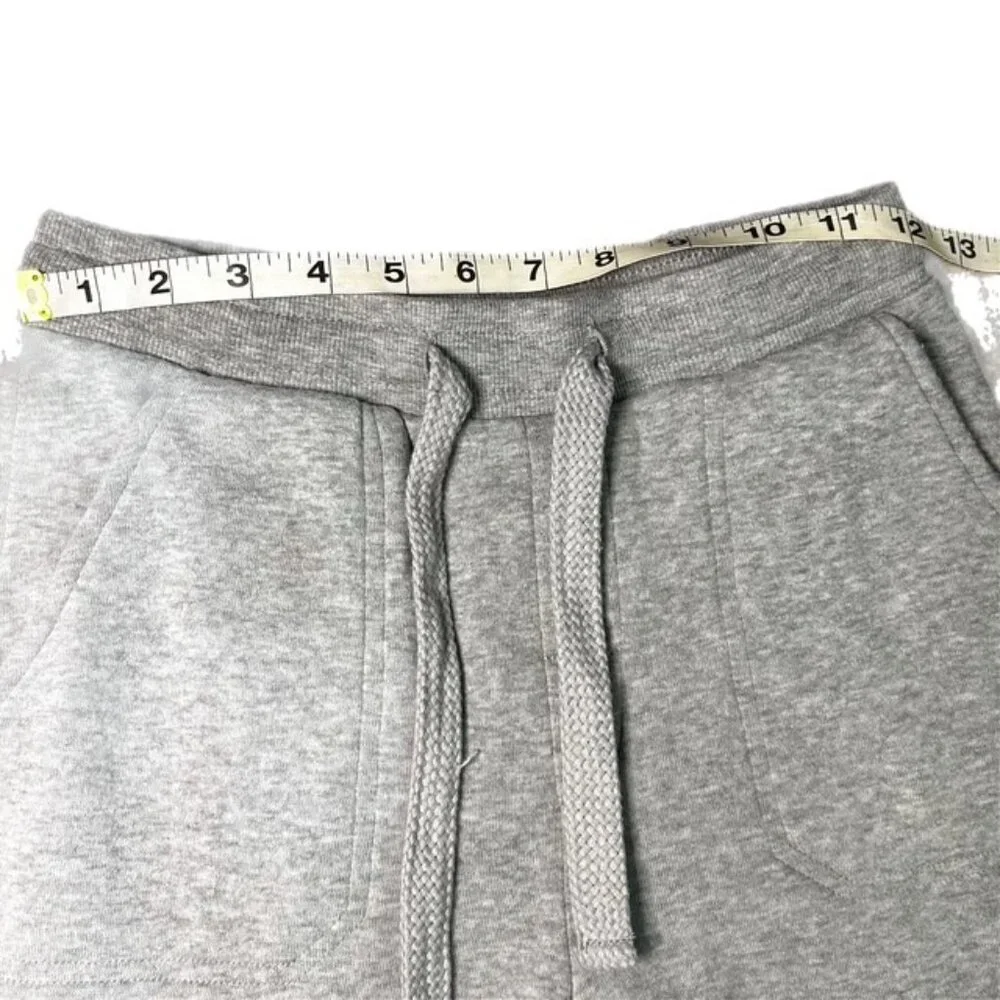 Originality Wide Leg Baggy Sweatpants Cargo Pockets Gray Girl's Size M - Picture 3 of 5